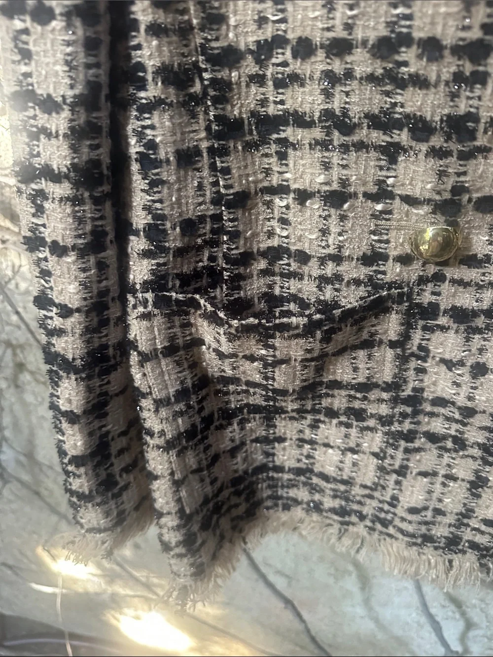 Kate Spade bi-color tweed Blazer